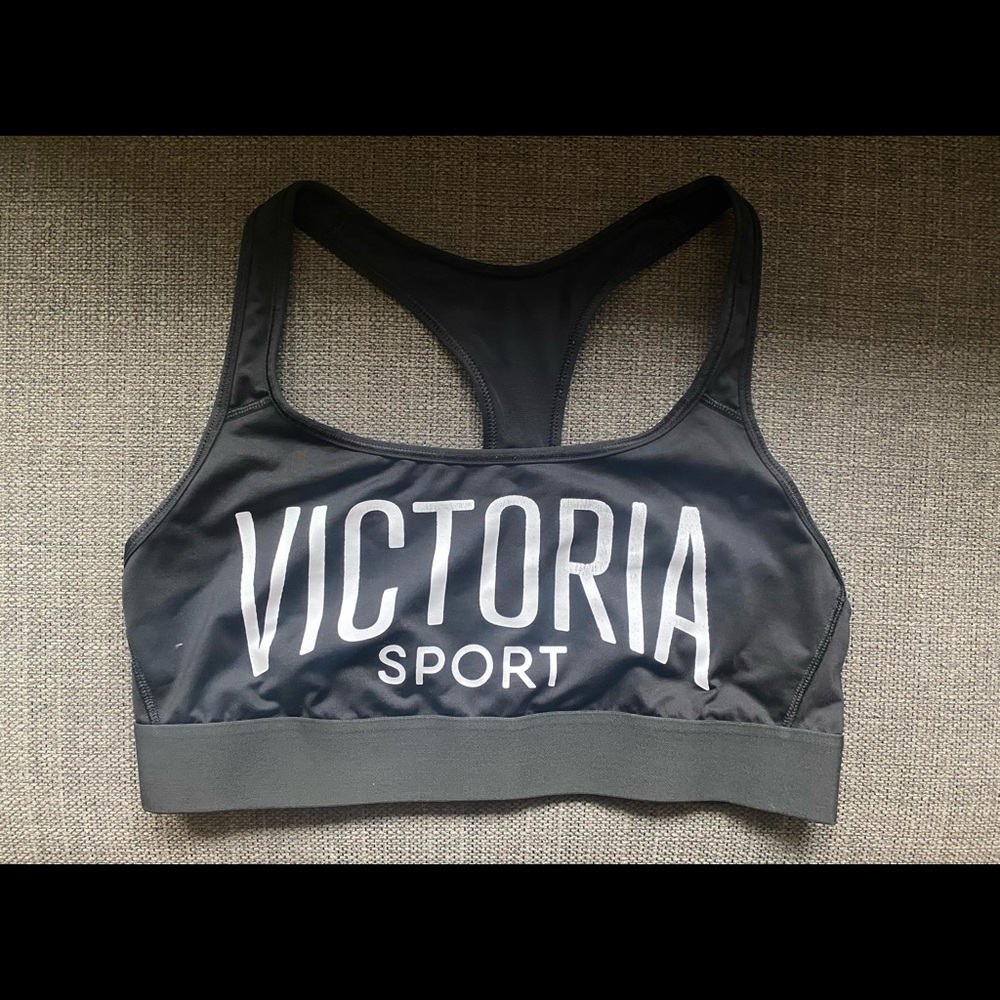 Victoria’s Secret- Black Racerback sports bra